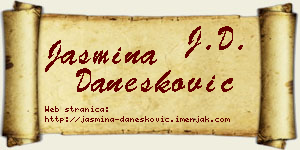 Jasmina Danesković vizit kartica